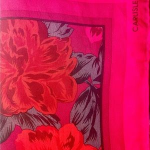 Vintage Carlisle Floral Scarf